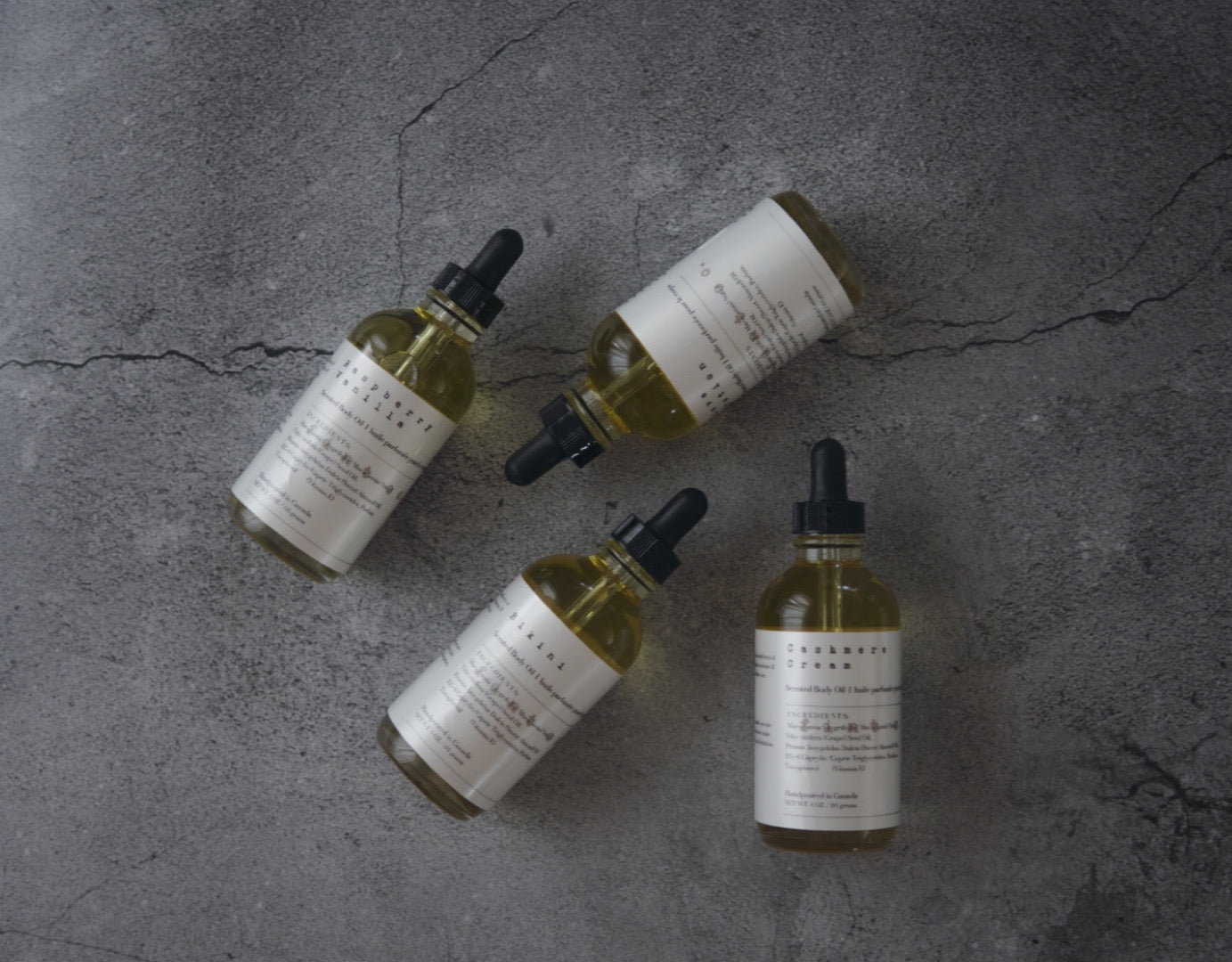 Scented Body Oil
