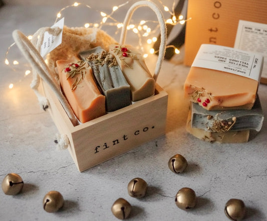 Home For The Holidays Handcrafted Soap Collection