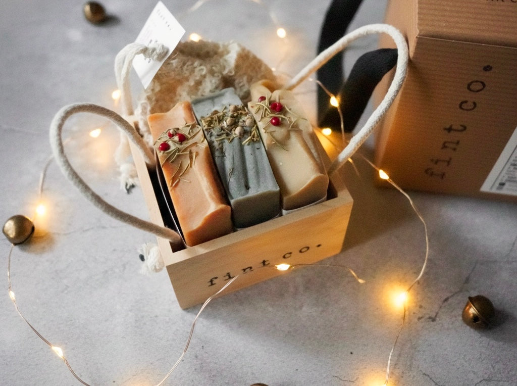 Home For The Holidays Handcrafted Soap Collection
